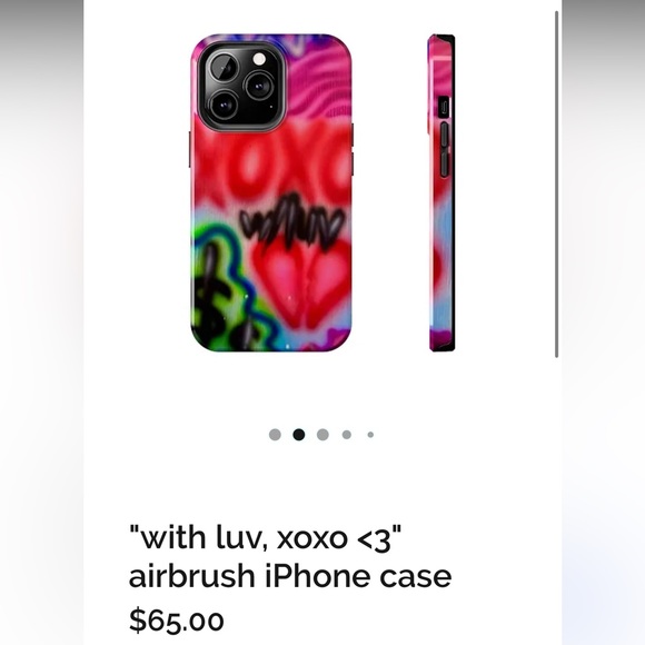 “camaircases” airbrushed phone case, for iphone 14 pro max - Picture 4 of 4